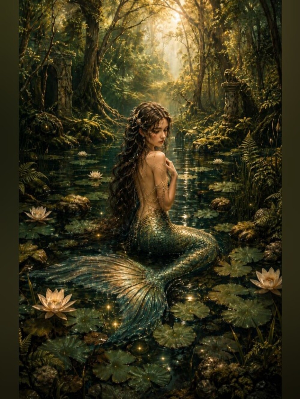 Beauriful Mermaid Print